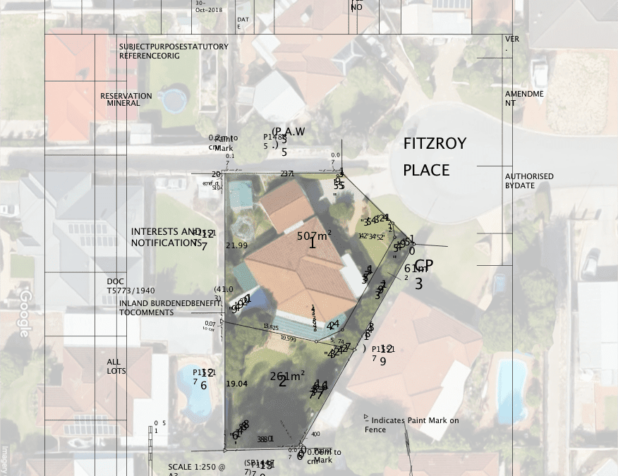 Heathridge Subdivision Survey