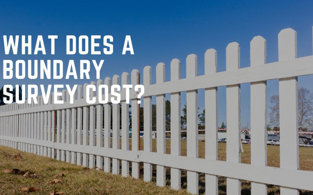 What does a boundary survey cost