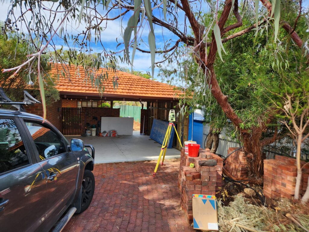 Repeg Survey in Duncraig: Laying the Foundation for a New Granny Flat