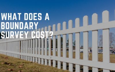 What does a boundary survey cost